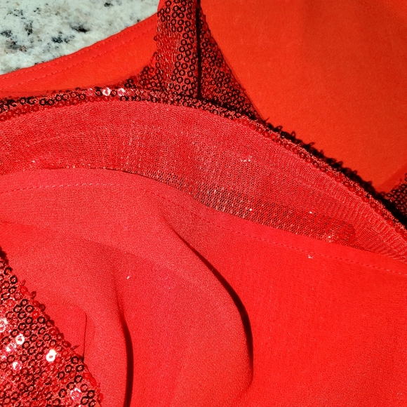 Red Sequin Racerback - Picture 6 of 11